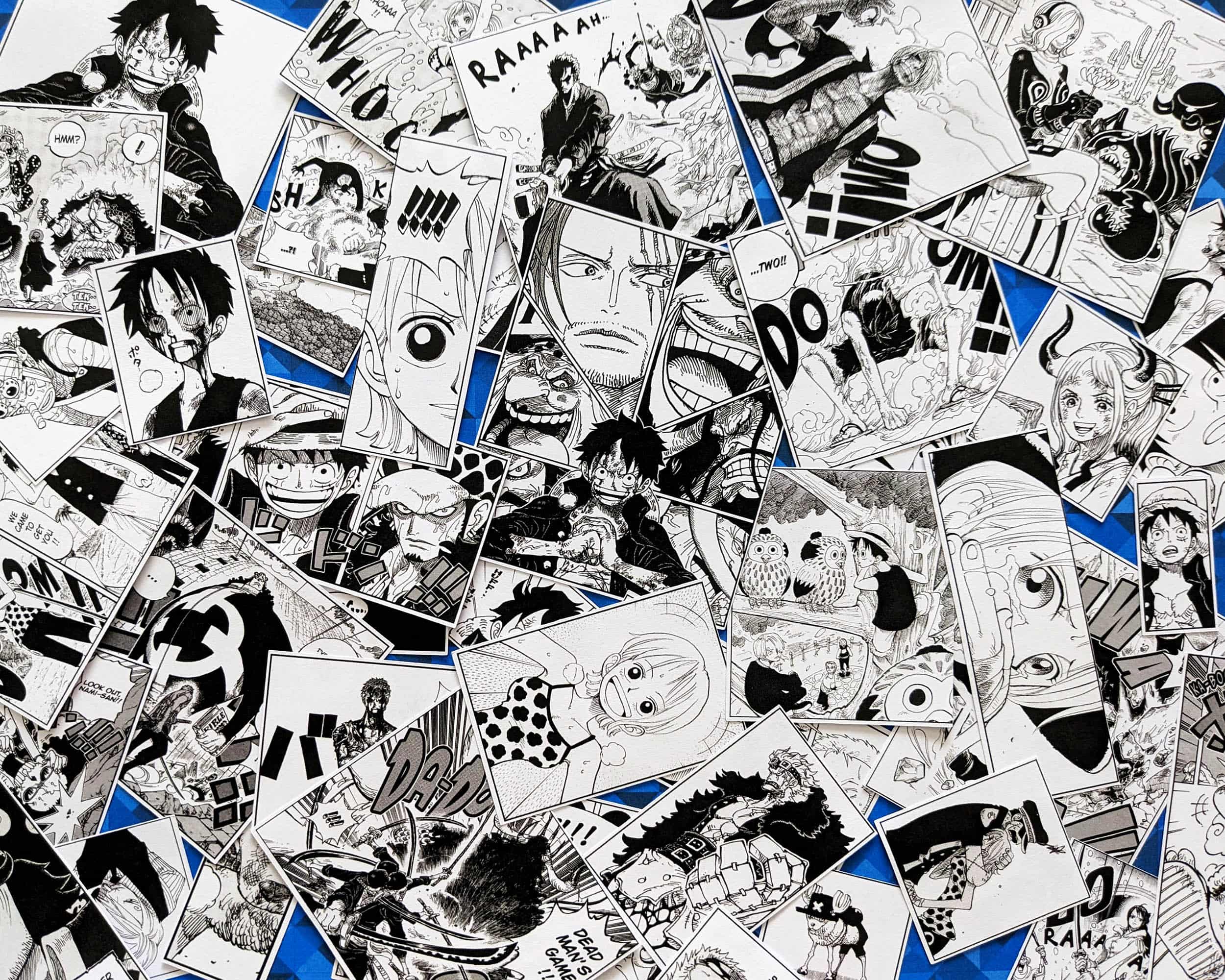 One Piece Manga Stickers